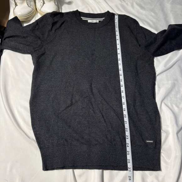 NWOT Projek Raw Sweater Crew Neck Dark Grey Size Small - Picture 10 of 11